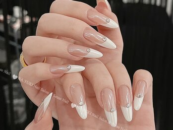 ナユキネイル 渋谷店(NA.YUKI NAIL)/白フレンチネイル