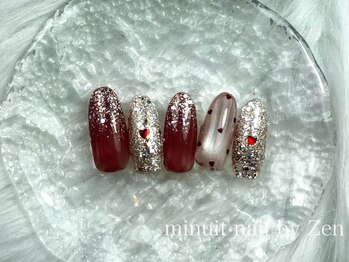 ミニュイネイルバイゼン(minuit nail by Zen)/【hand】定額デザインコース