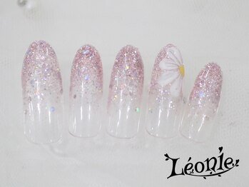 レオニー 千葉店(Leonie)/ラメ×フラワー
