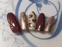 ネイルサロン リリオ(Nail Salon Ririo)/ヒョウ柄ネイル