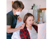 ノエビア ビューティスタジオ セレンディピティ(NOEVIR Beauty Studio Serendipity)の雰囲気（自分を1番魅力的に見せるフィットカラーメイクも大人気です♪）