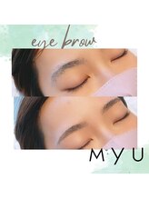 ミュー(professional beauty salon MYU)/【アイブロウ】美眉スタイリング