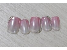 ココネイル/ミラー・マグ・グラテーション