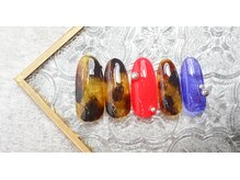 ミルネイル(Mil Nail)/鼈甲ネイル　　　No15