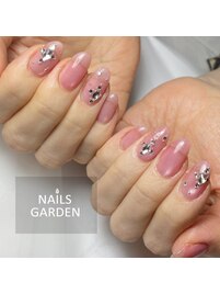 ビジューネイル※パーツ別料金