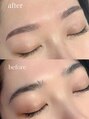 アイオンミー 心斎橋店(EYE on ME) 自眉毛を生かしたナチュラルなデザインが得意です!