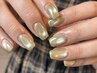 【Hand】フラッシュネイル/ミラーネイル/マグネットネイル￥6700