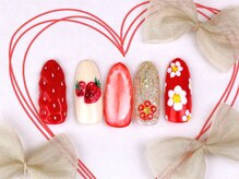 エンリッチ(Enrich)/いちごネイル