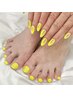 セット割《HAND＆FOOT》 ☆ジェルワンカラー☆（オフ込）
