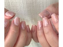 ロミー(Rommy)/ニュアンスピンクネイル