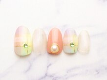 池袋ネイルサロン イイネイル(Ee-Nail)/パステルチェツクネイル初￥7500