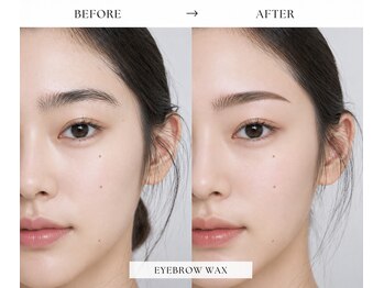 リ エメリー 府中(R:emely)の写真/【似合わせ美眉デザイン×眉毛WAX脱毛】で垢抜け眉に◎初めてのお客様も大歓迎!朝のメイクの時短にも◎