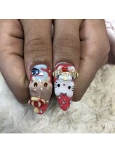 ネイルサロン パピリオ(Nail Salon papilio)/3Dネイル♪