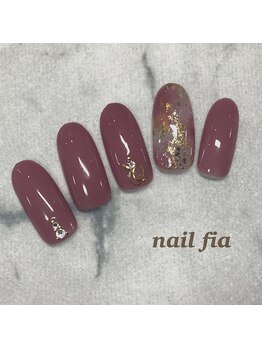 ネイルフィア(Nail Fia)/ハンド　定額ゴールドコース