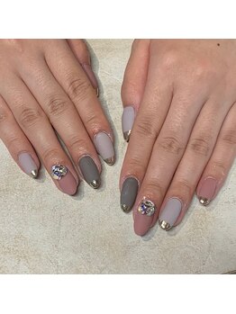 ラウンジ渋谷 本店(RounGe SHIBUYA)/マットネイル