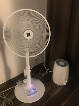 もみかる 心斎橋店/空気清浄機能付きの扇風機です♪