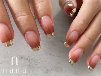 ナナ 白金高輪(nana)/血色チークグラデ×ミラー