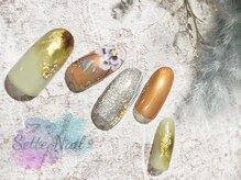 セッテネイル(Sette Nail)/和テイストのフラワーネイル