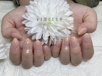 ヴィオリッシュ 大元店(VIOLISH)/cheek nail (持ち込みデザイン)