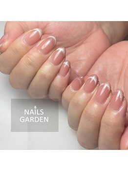 ネイルズガーデン(NAILS GARDEN)/マグネットフレンチ