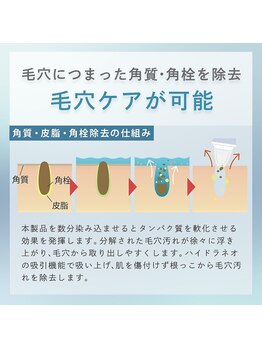 ウィズリリナ 新横浜(with Lilina.)/毛穴の黒ずみやつまりが気になる