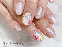 ノアブルーバードネイルズ(Noah' bluebird .nails)/ハイビスデザイン
