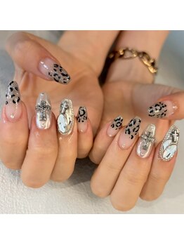 アース 新瑞橋店(HAIR & MAKE EARTH)/大人レオパードでお洒落に