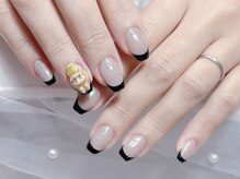 持ち込みデザイン【大人フレンチネイル】