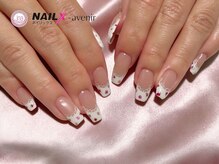 ネイリックス アヴェニール(NAILX avenir)/バラのフレンチ♪