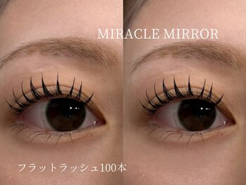 ミラクル ミラー(MIRACLE MIRROR)/フラットラッシュ100本　by松下