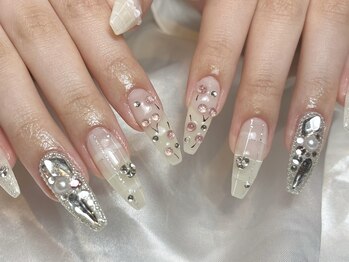 ルース(LUZ)の写真/【郡山駅徒歩3分★】オフ込みワンカラー￥6600/ワンホン定額￥7700～8800/メンズネイルケア￥3500