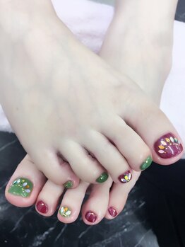 エルモ グラン(Elmo Glan)/秋フットネイルキャンペーン