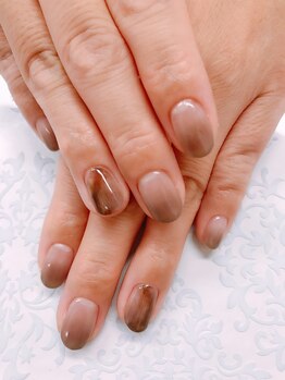 ブラウングラデーション