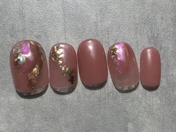 カラネイル 南森町店(calla nail)/ニュアンスゴールド