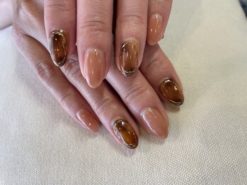 ロータス Lotus/べっこうネイル