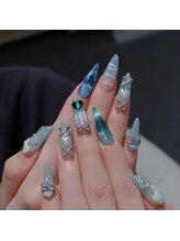 クイーンズビューティーサロン 新宿本店(Queen's beauty salon)/チップ長さだしやり放題