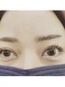 【美まつ毛ケア・プチHeadマッサージ付】極カール（上下）ティント付き¥8300