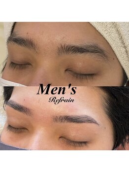 ルフラン(Refrain)/メンズ眉