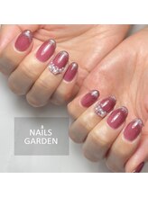 ネイルズガーデン(NAILS GARDEN)/マグネットフレンチ