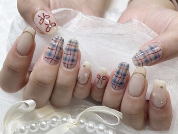 チェックネイル