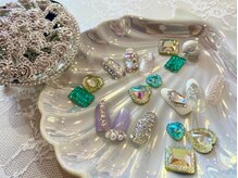 数百種類のパーツ◎アート部分はストーン乗せ放題♪