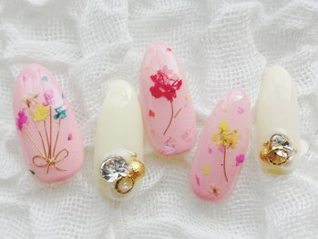 ネイリシャス(NAILICIOUS)/フラワーネイル