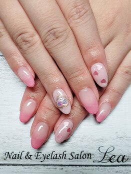 ネイルアンドアイラッシュサロン レア 千葉店(Lea)/アート6本付ジェル