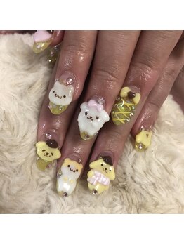 ネイルサロン パピリオ(Nail Salon papilio)/キャラネイル☆