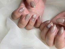 サロンドフォーエイチ(salon de 4H)/秋のスキンカラーチェック柄☆