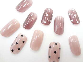 ネイルサロン クイール 小山店(NAIL SALON QUILL)/ワンカラー×ホログラム