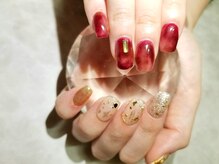 シュガーネイル(sugar nail)/ニュアンスネイル