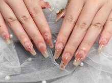 ジョアアンジェ 上本町店(joieange)/韓国風　チークネイル　ハート