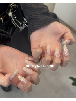 シンプル可愛い定額デザイン