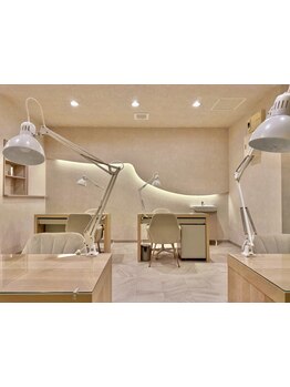 空間にこだわりがあるサロン